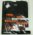 COPA T-shirt Zwart met tekst Theo Reitsma EK88