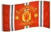 Manchester United FC Vlag groot 100x150 cm rood retro